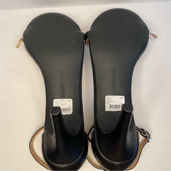 🆕 Lane Bryant Dream Cloud Thin Ankle-Strap High Heel Sandal 8 Wide - Picture 11 of 12